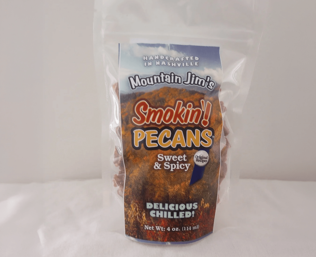 SMOKIN’ PECANS, 4oz. package