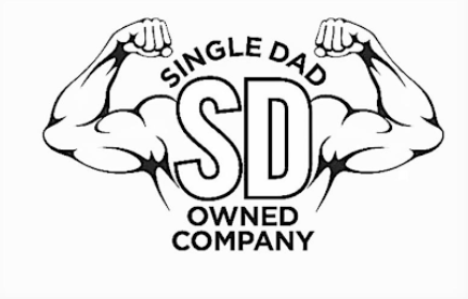 Single Dad Owned Company logo