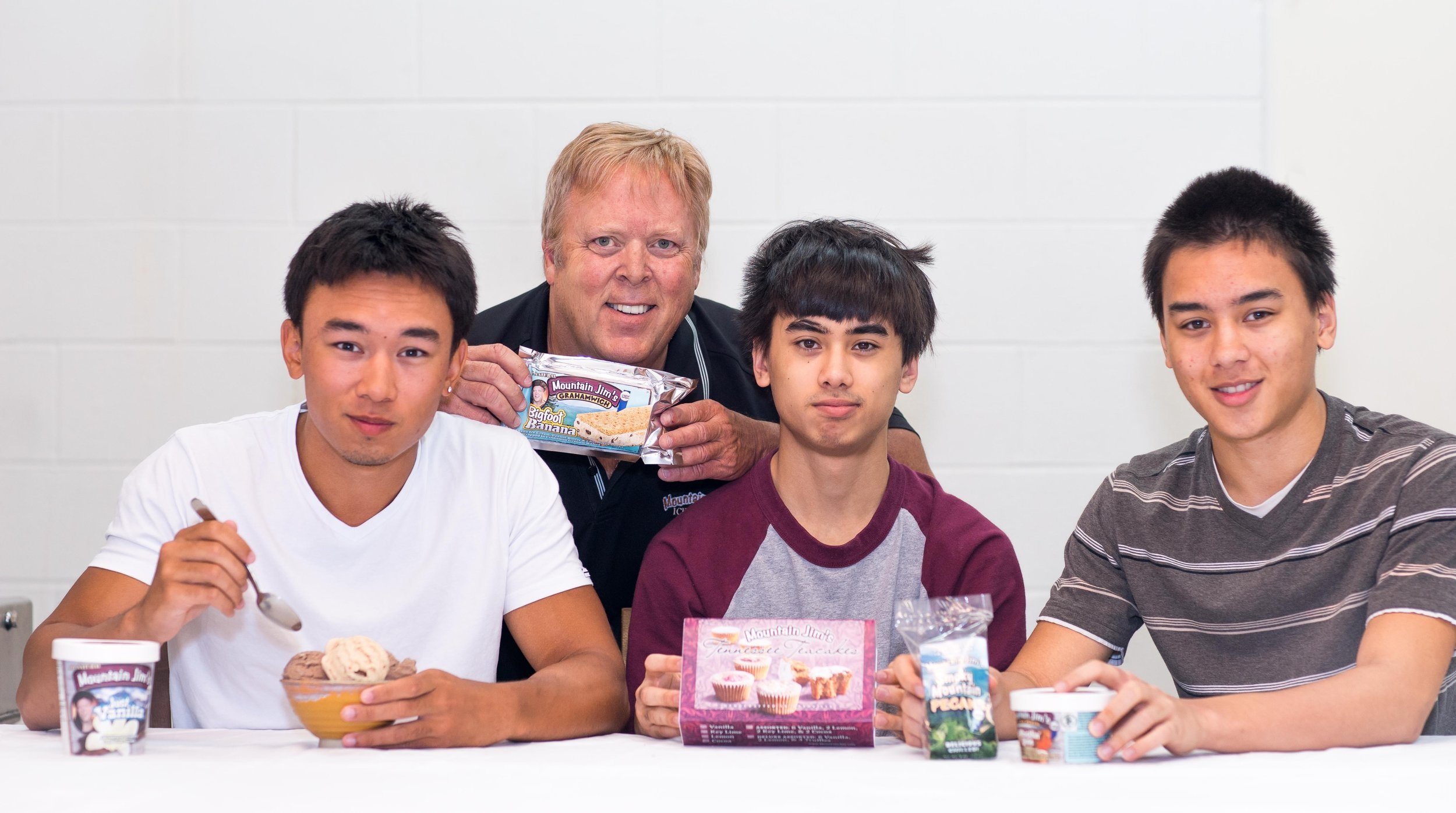 Mountain Jim team with products